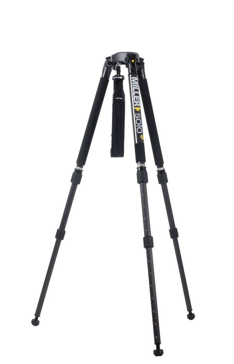 Miller Solo-Q 100 2-Stage Carbon Tripod